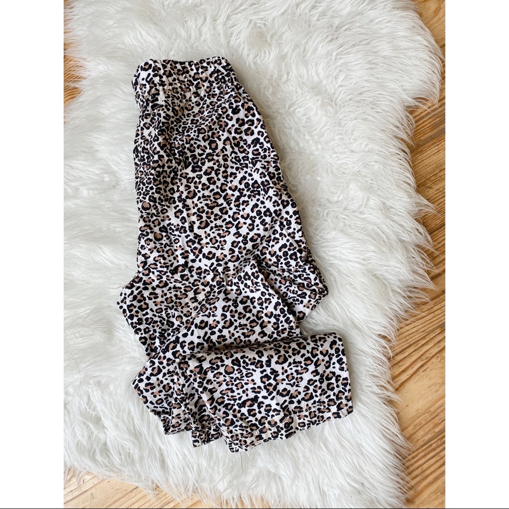 UO • leopard print trouser pants / animal print